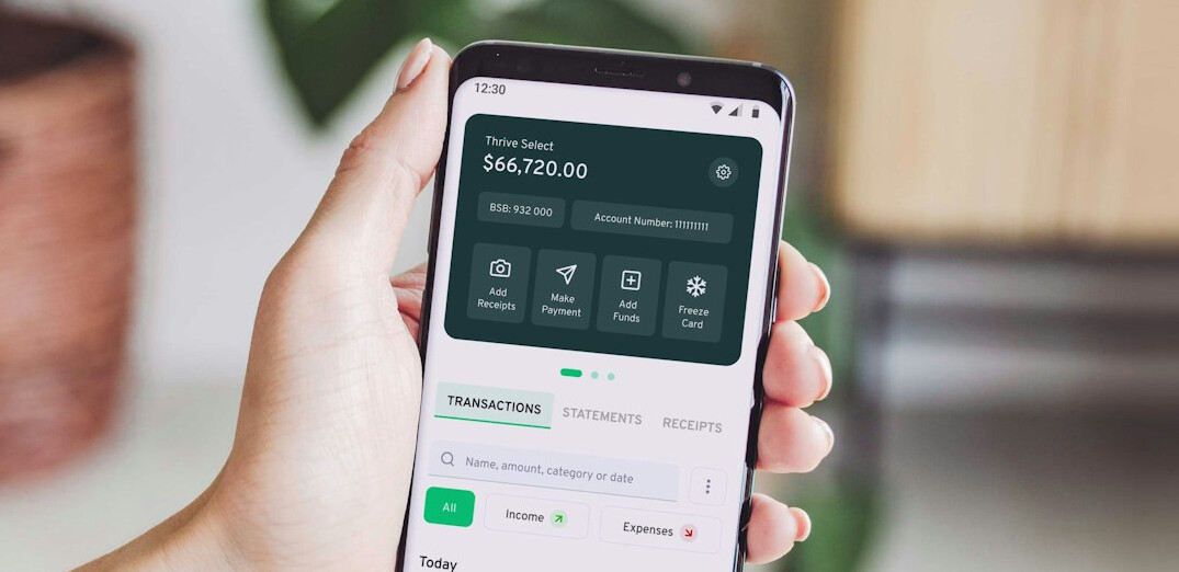 modern insurance app on phone